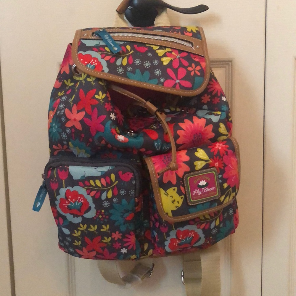 Brand New Lily Bloom Backpack